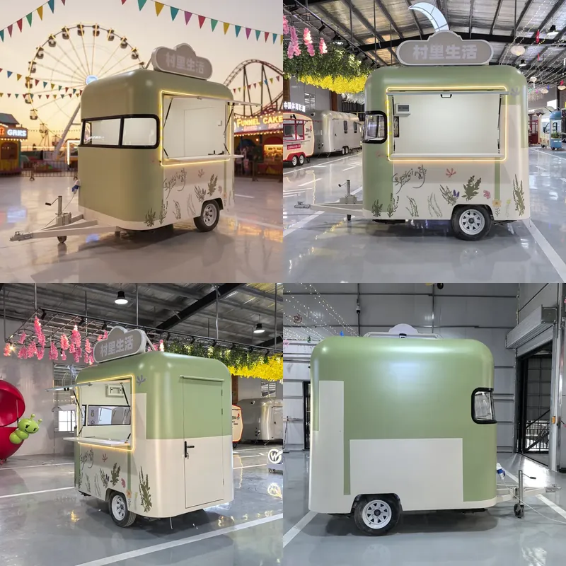 Commercial Kitchen Trailer - Burger, Dondurma, Kahve, Taco ve Ticari