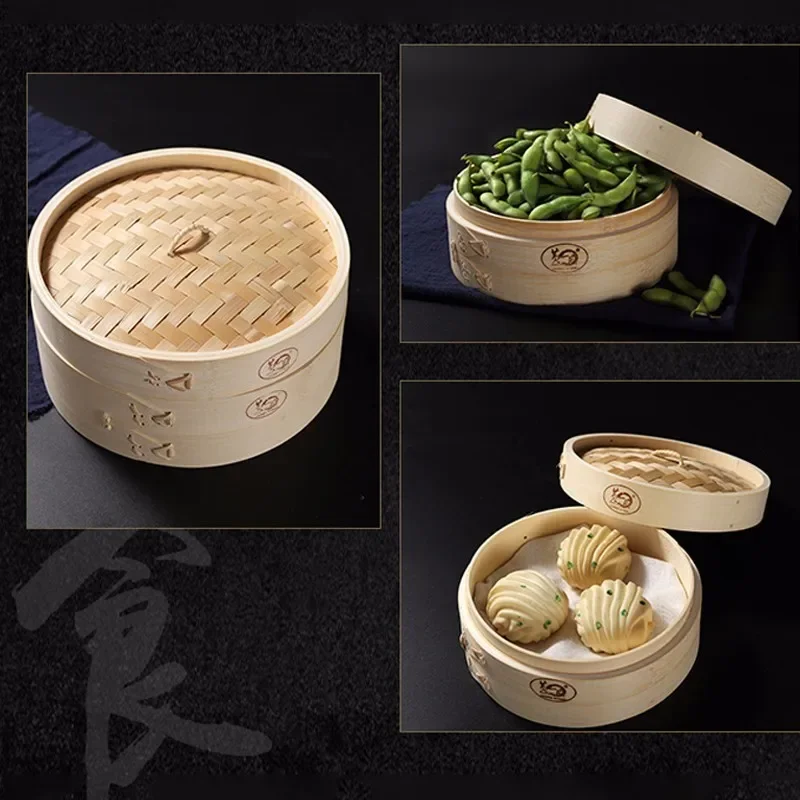 Commercial Kitchen Steamer - Mutfak Pişirme Bambu Vapur Balık Pirinç