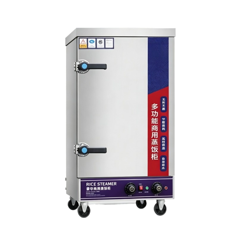 Commercial Kitchen Steamer - Paslanmaz Çelik Pirinç Buharlama Kabini, Yalıtımlı