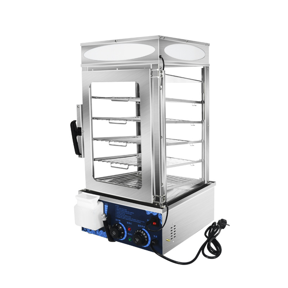 Commercial Kitchen Steamer - Elektrikli Ticari Paslanmaz Çelik Yiyecek Isıtıcı