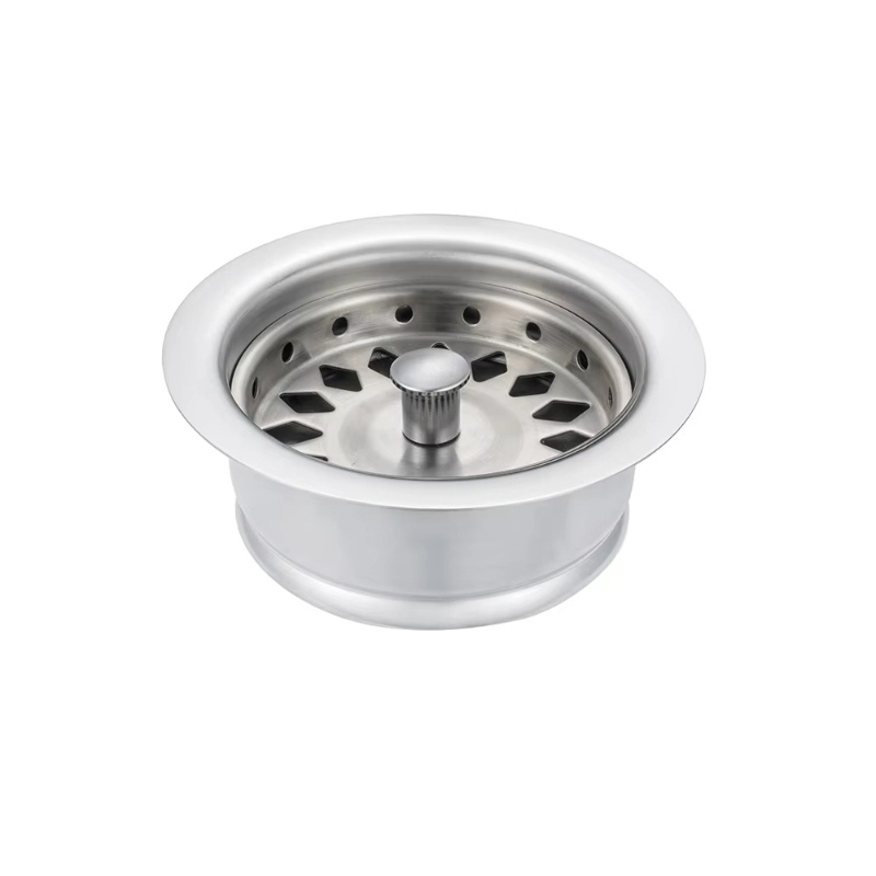 Commercial Kitchen Garbage Disposal - Paslanmaz Çelik Krom Kaplama Modern Mutfak