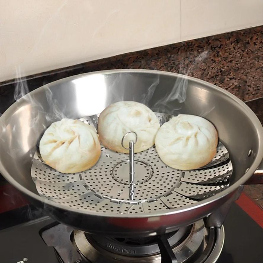 Commercial Kitchen Steamer - Yeni 1 Adet Mutfak Paslanmaz Çelik