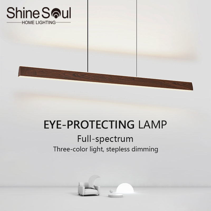 Commercial Kitchen Island - Ceviz LED kolye Işık Uzun Şerit
