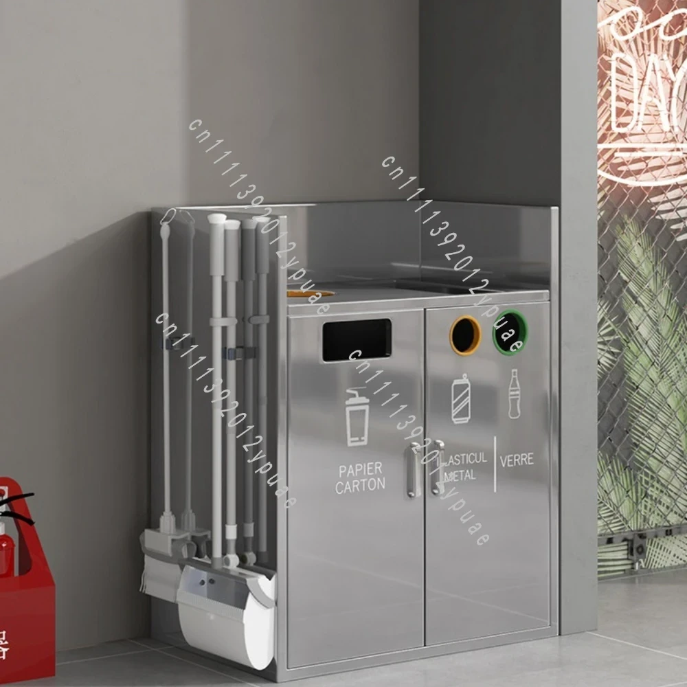 Commercial Kitchen Garbage Disposal - Dikey, Gizli, Dikdörtgen Çöp Kutusu, Ticari