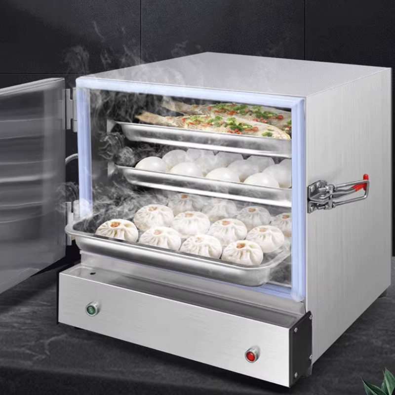 Commercial Kitchen Steamer - Elektrikli Buharlı Pişirici Paslanmaz Çelik Ticari