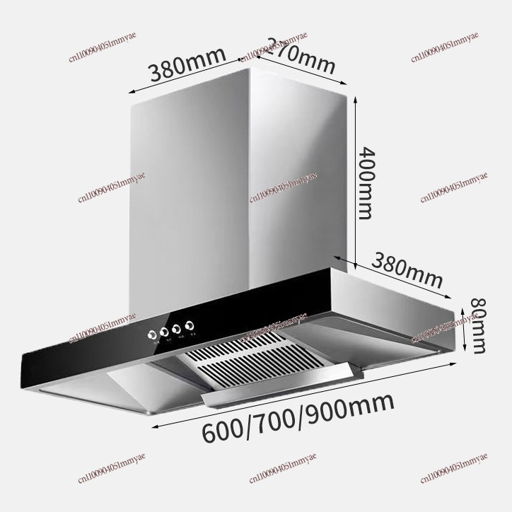 Commercial Kitchen Hood - Büyük Emiş Gücüne Sahip Davlumbaz Ev