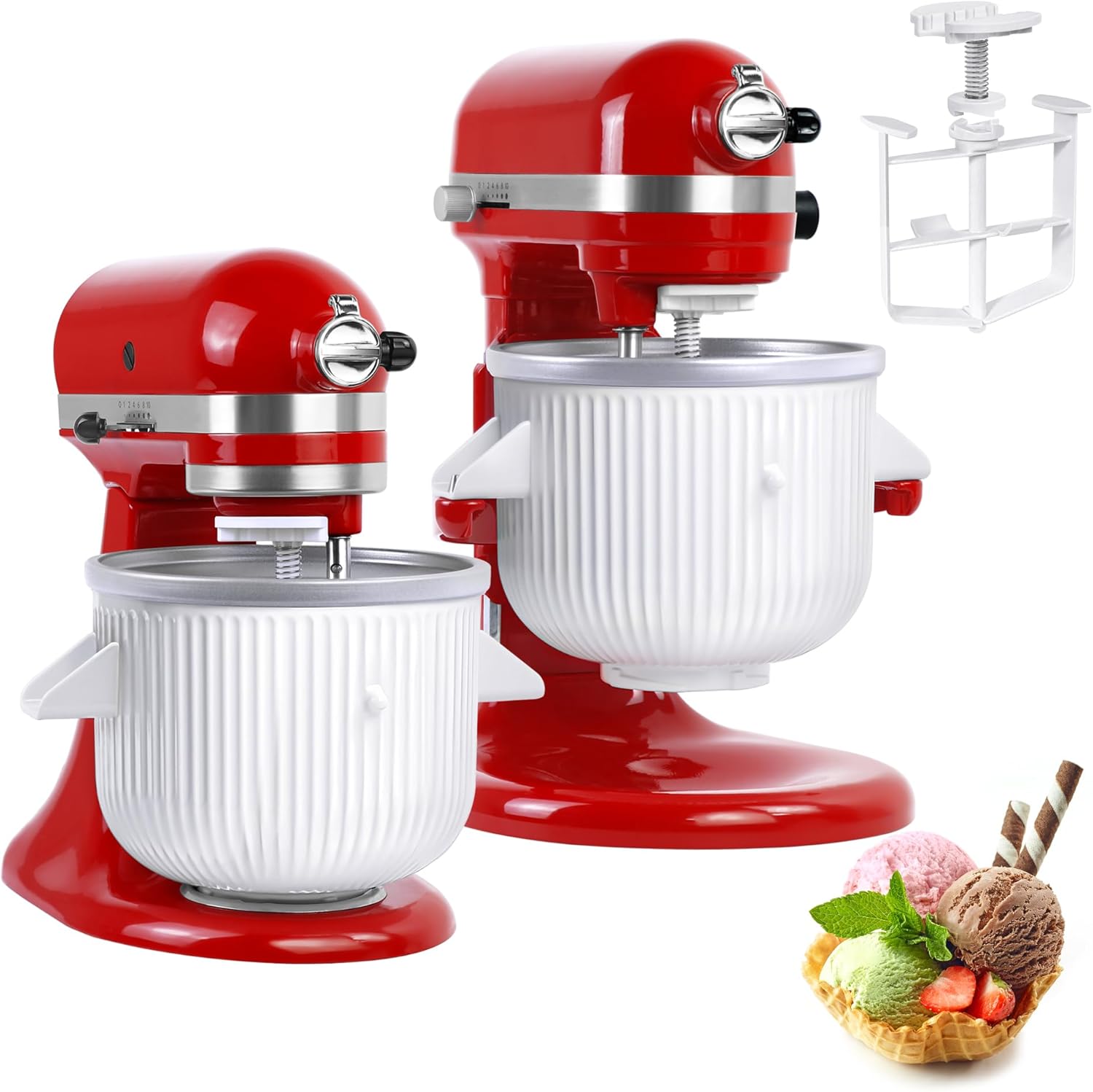 Commercial Kitchen Juicer - KitchenAid Stand Mikserleri için Dondurma Yapma
