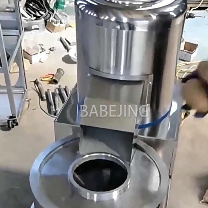 Commercial Kitchen Cleaning - Elektrikli Patates Temizleme ve Dilimleme Makinesi,