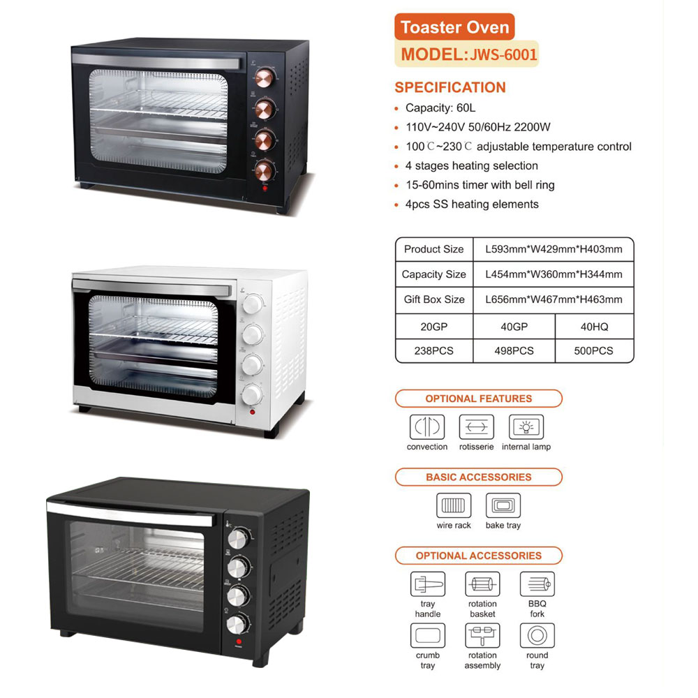 Elektrikli Fırın Üreticisi 60L - Commercial Kitchen Manufacturers incelemesi ve fiyatı