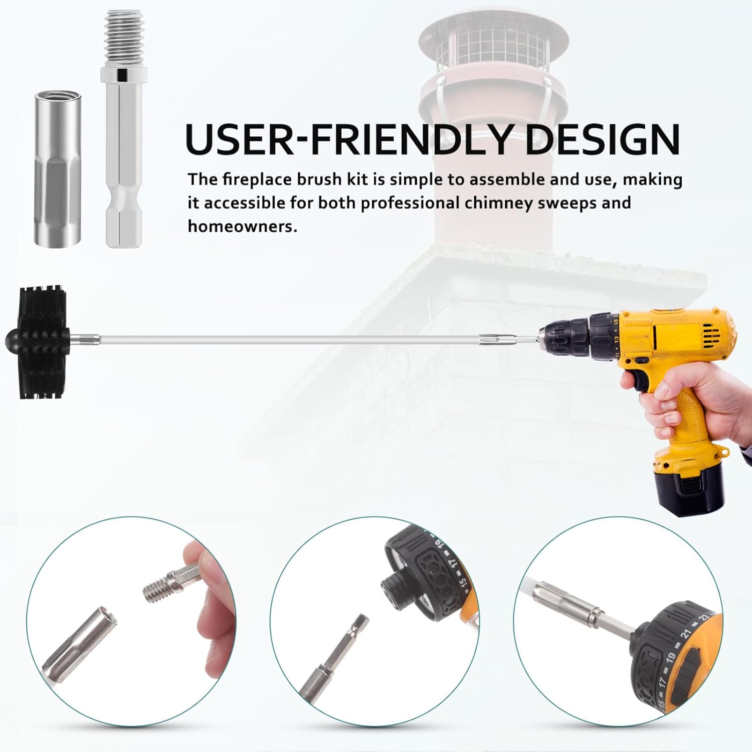 4 İnç Fırça Başlıklı ve Esnek  - Commercial Kitchen Cleaning incelemesi ve fiyatı