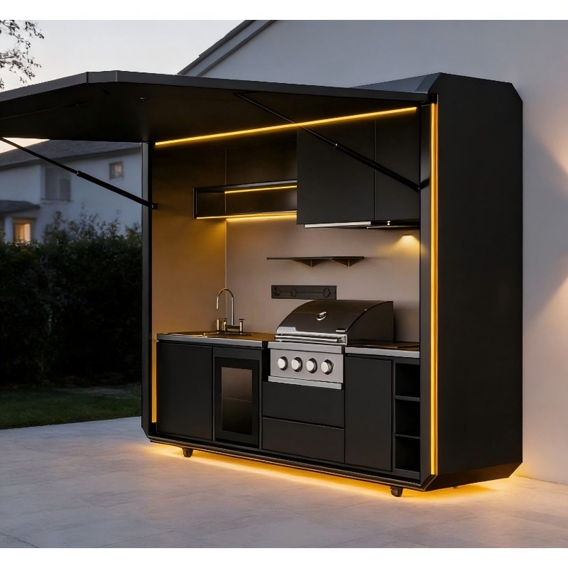 Ticari Modüler Dış Mekan Mutfa - Commercial Kitchen Layouts incelemesi ve fiyatı