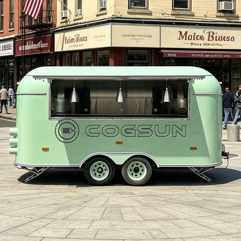 COGSUN Mobil Paslanmaz Çelik Y - Commercial Kitchen Trailer incelemesi ve fiyatı