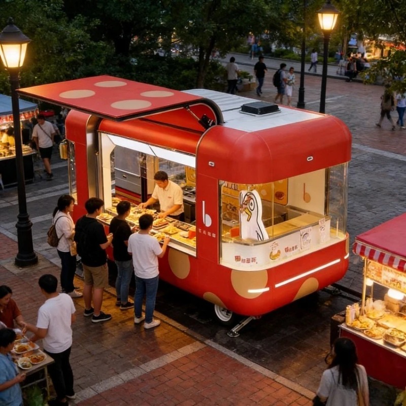Yiyecek Karavanı Satılık, Tica - Commercial Kitchen Trailer incelemesi ve fiyatı
