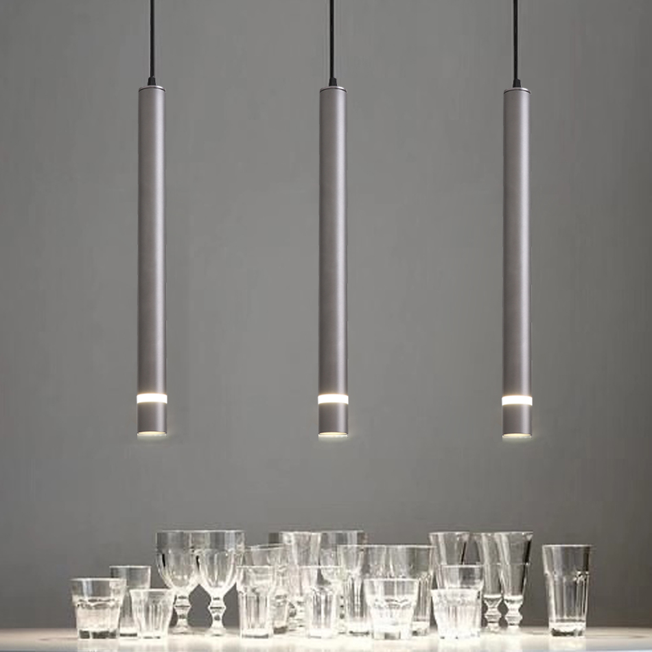 Modern led kolye lamba uzun fl - Commercial Kitchen Island incelemesi ve fiyatı